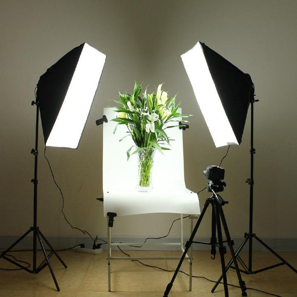2 Lights Photography Studio ( softbox light )