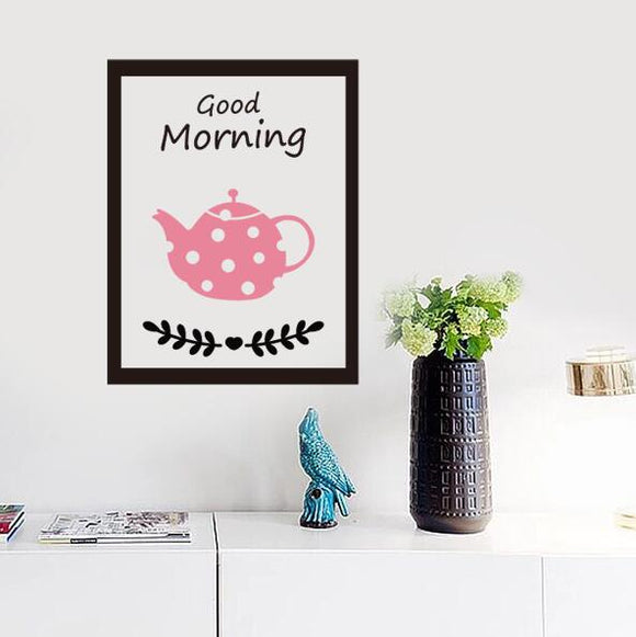 Good Morning Wall Stickers - Crateen